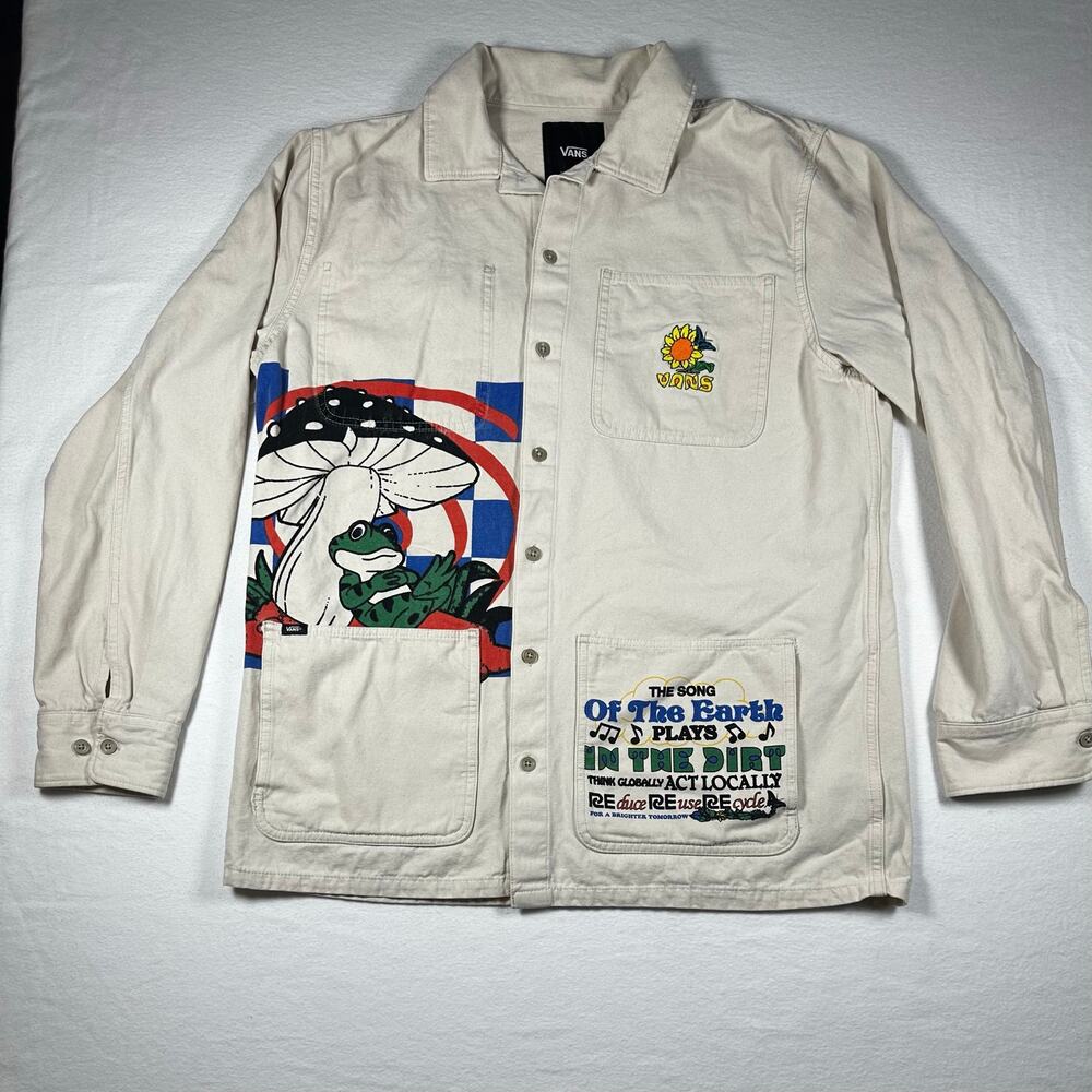 VANS Eco Positivity Canvas Classic Fit Work Shirt LRG